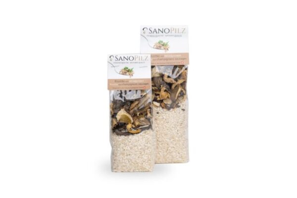 Waldpilzrisotto gross – SanoPilz