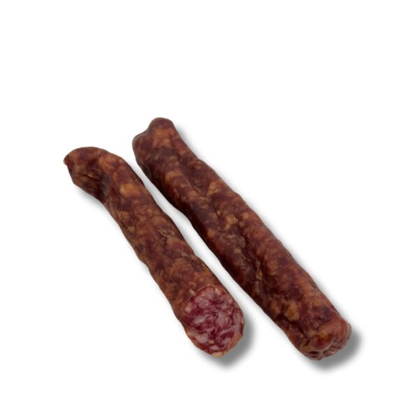Trüffelwürstli mit Hirsch